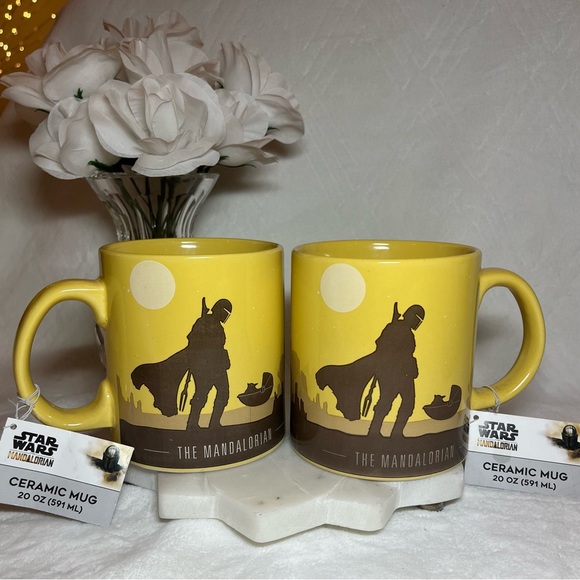 NWT Disney Star Wars Mandalorian Mugs - Picture 6 of 6